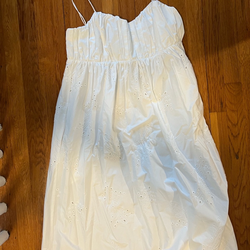 AYR White Textured Dress